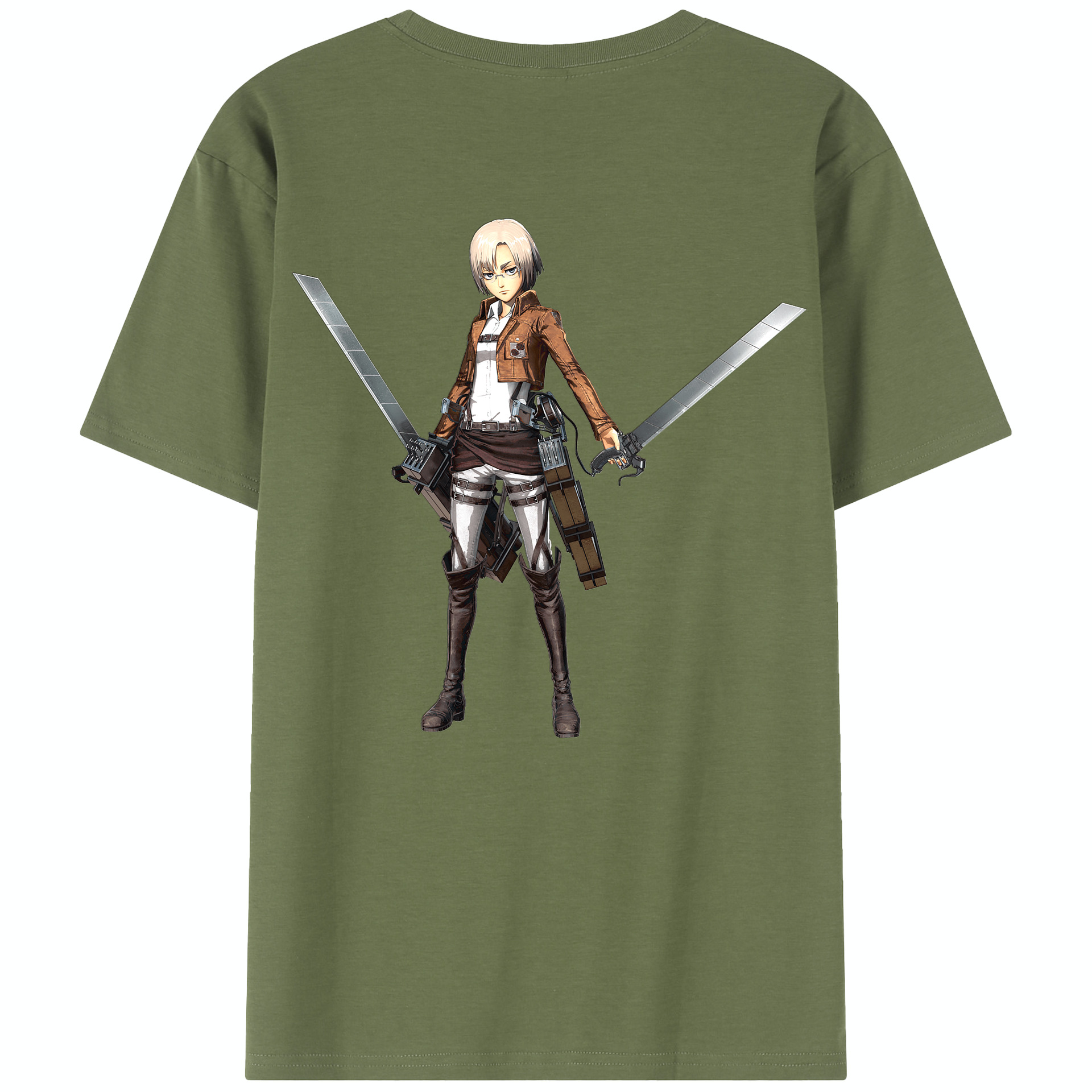 （画像用）  綿100％半袖Tシャツ（背面プリント）